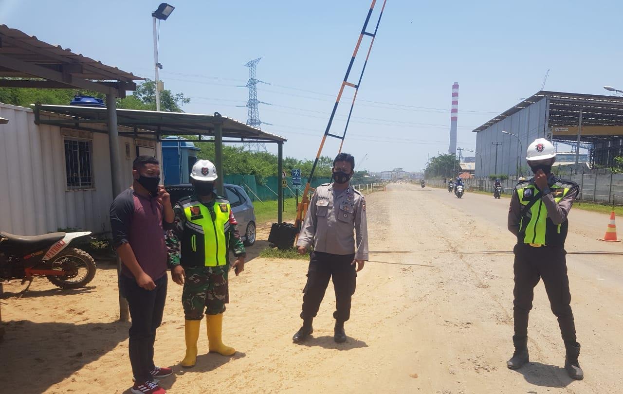 Perkampungan Warga Guna Cipta Kondisi Dilalui Kryd Ops Yustisi Polsek