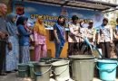 Wujud Nyata Polres Cirebon Kota gelar  Baksos Pemberian  Air Bersih kepada Masyrakat