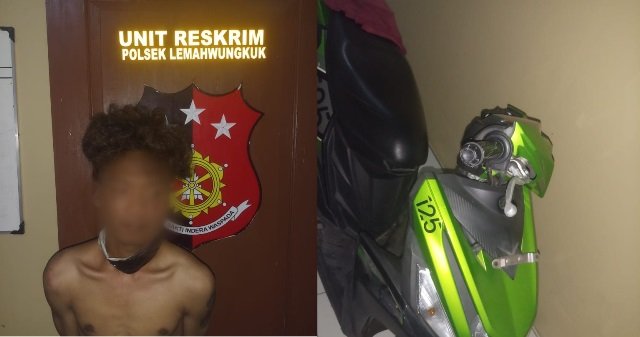 Reskrim Polsek Lemahwungkuk Polres Ciko Berhasil Mengungkap dan Menangkap Pelaku Curat (Curanmor)