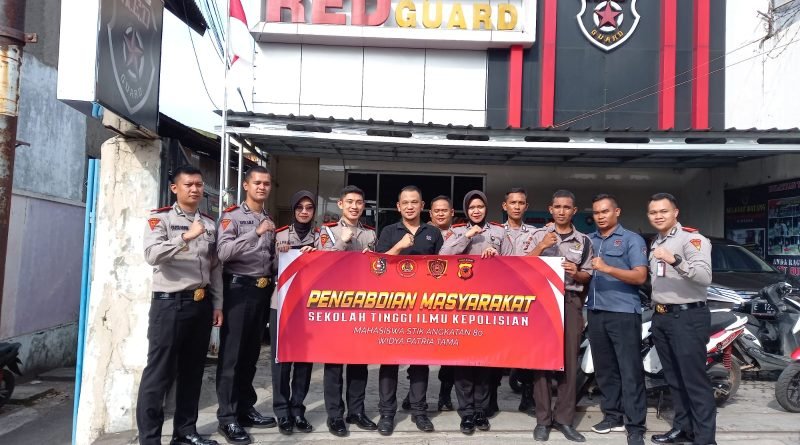 Jalin Kemitraan Lebih Intens, Mahasiswa STIK-80 Widya Patria Tama Silahturahmi Ke Kantor Red Guard Ciko